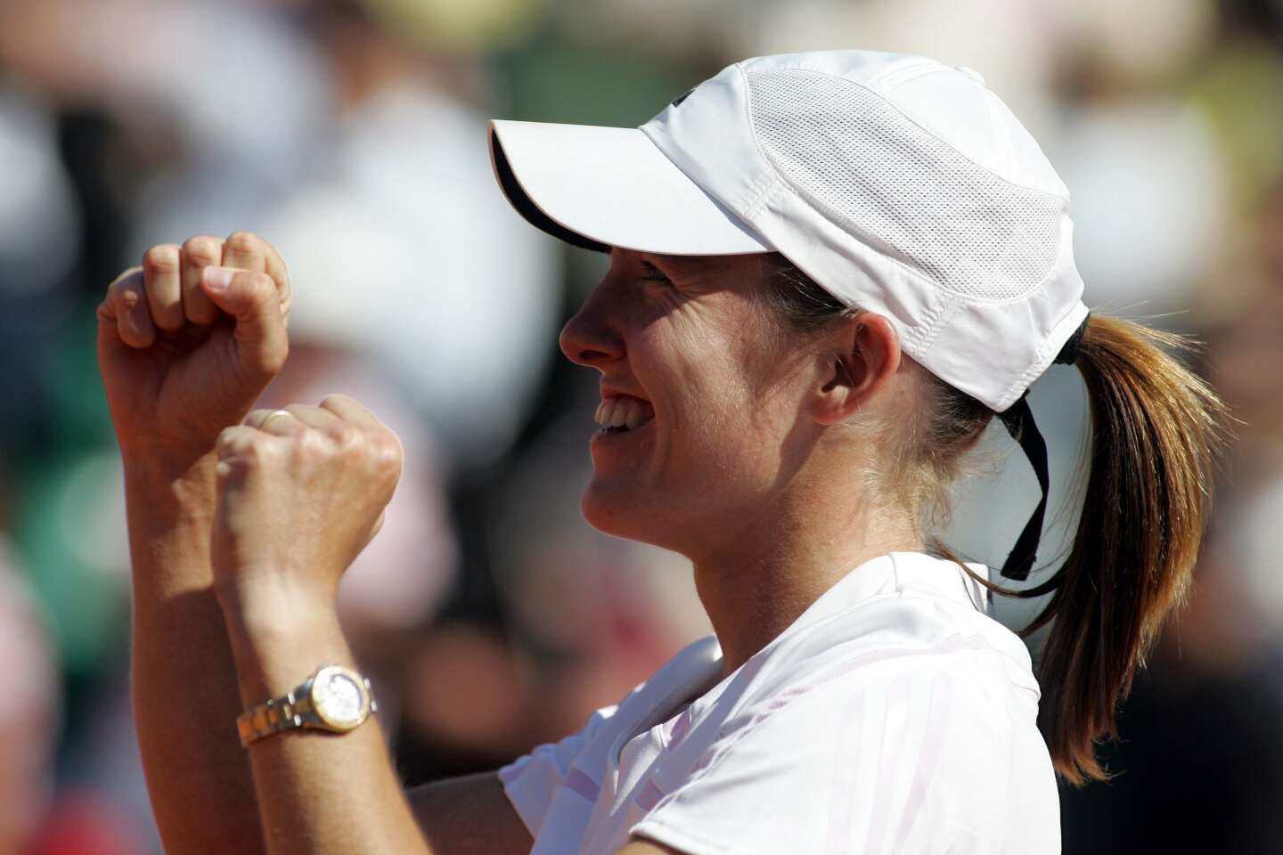 Justine Henin Remporte Son Troisi Me Tournoi De Roland Garros