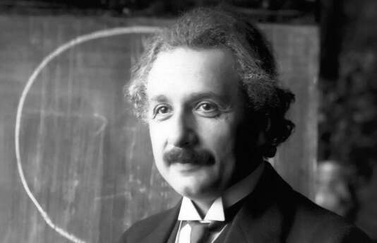 Albert Einstein en 1921.