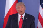Donald Trump à Varsovie, jeudi 6 juillet 2017.