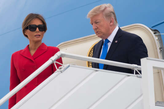 Le président américain et sa compagne, Mélania Trump.