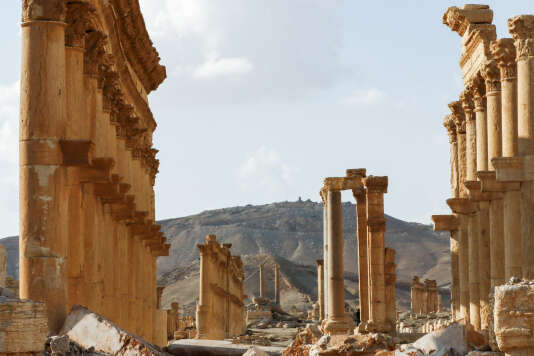 Le théâtre antique de Palmyre, en Syrie, en mars 2017.
