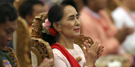 Aung San Suu Kyi, à Naypyidaw, le 11 août.