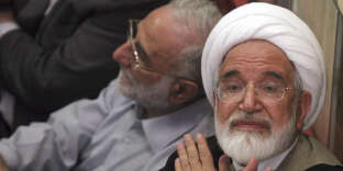 Mehdi Karoubi, à Téhéran, en 2009.