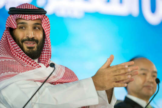 La commission, qui a ordonné les interpellations, est dirigée par le prince héritier Mohammed Ben Salman (ici à Riyad, le 24 octobre).