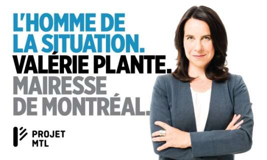 Le slogan de campagne de Valérie Plante, qui a été élue mairesse, a fait mouche à Montréal.