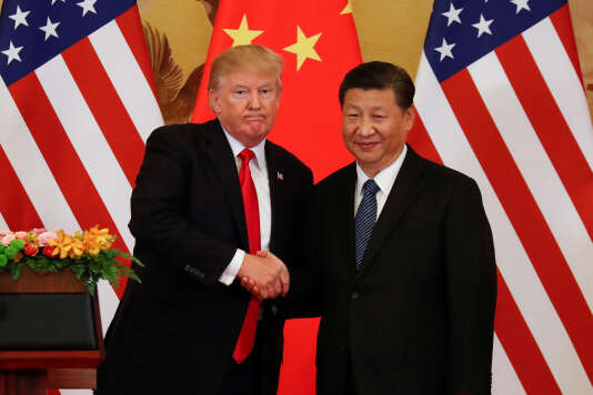 Donald Trump et Xi Jinping à Pékin le 9 novembre.