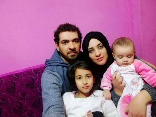 Marwa Kadhim et sa famille.