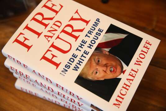L’ouvrage de Michael Wolff en vente dans une librairie de Corte Madera, en Californie, le 5 janvier.