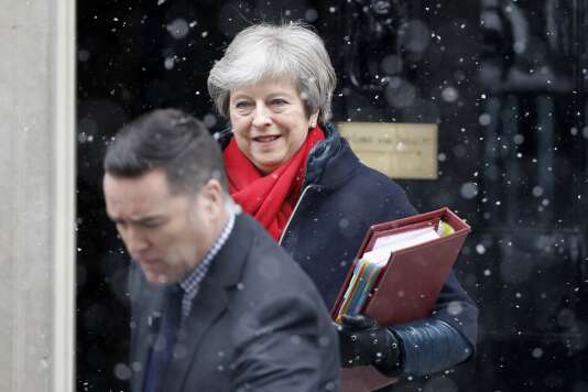 La première ministre britannique Theresa May, le 28 février à Londres.
