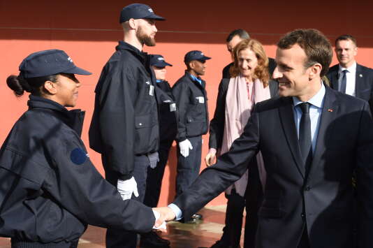 Emmanuel Macron, le 6 mars 2018 à Agen.