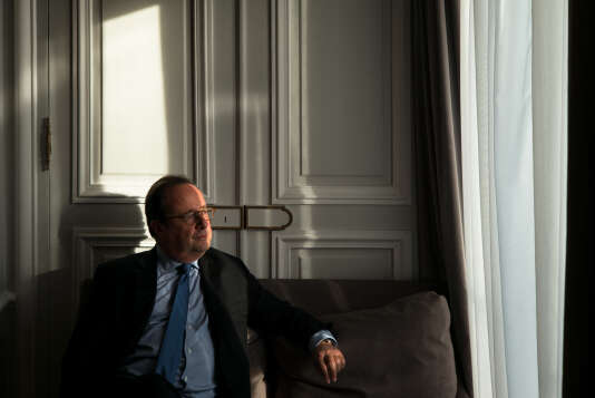 L’ancien président de la République, François Hollande, à Paris, le 11 mars.