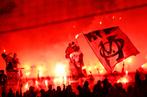 Des supporteurs marseillais dimanche 8 avril lors du match contre Montpellier.