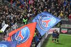 LAHALLE PIERRE / PRESSE SPORTS Edinson Cavani, Javier Pastore et Giovani Lo Celso célèbrent leur victoire en Coupede la ligue, le 31 mars, face à Monaco, à Bordeaux.