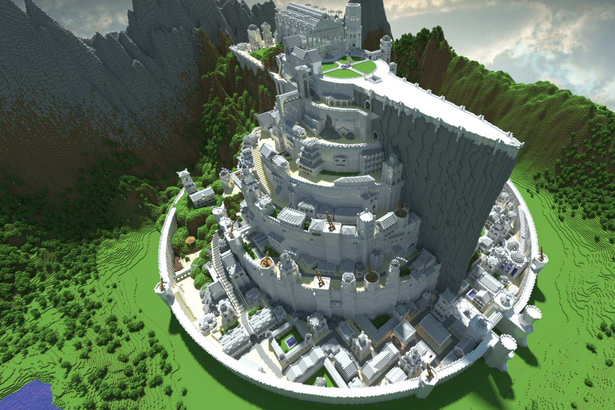 10 sculptures de rêve réalisées sur Minecraft