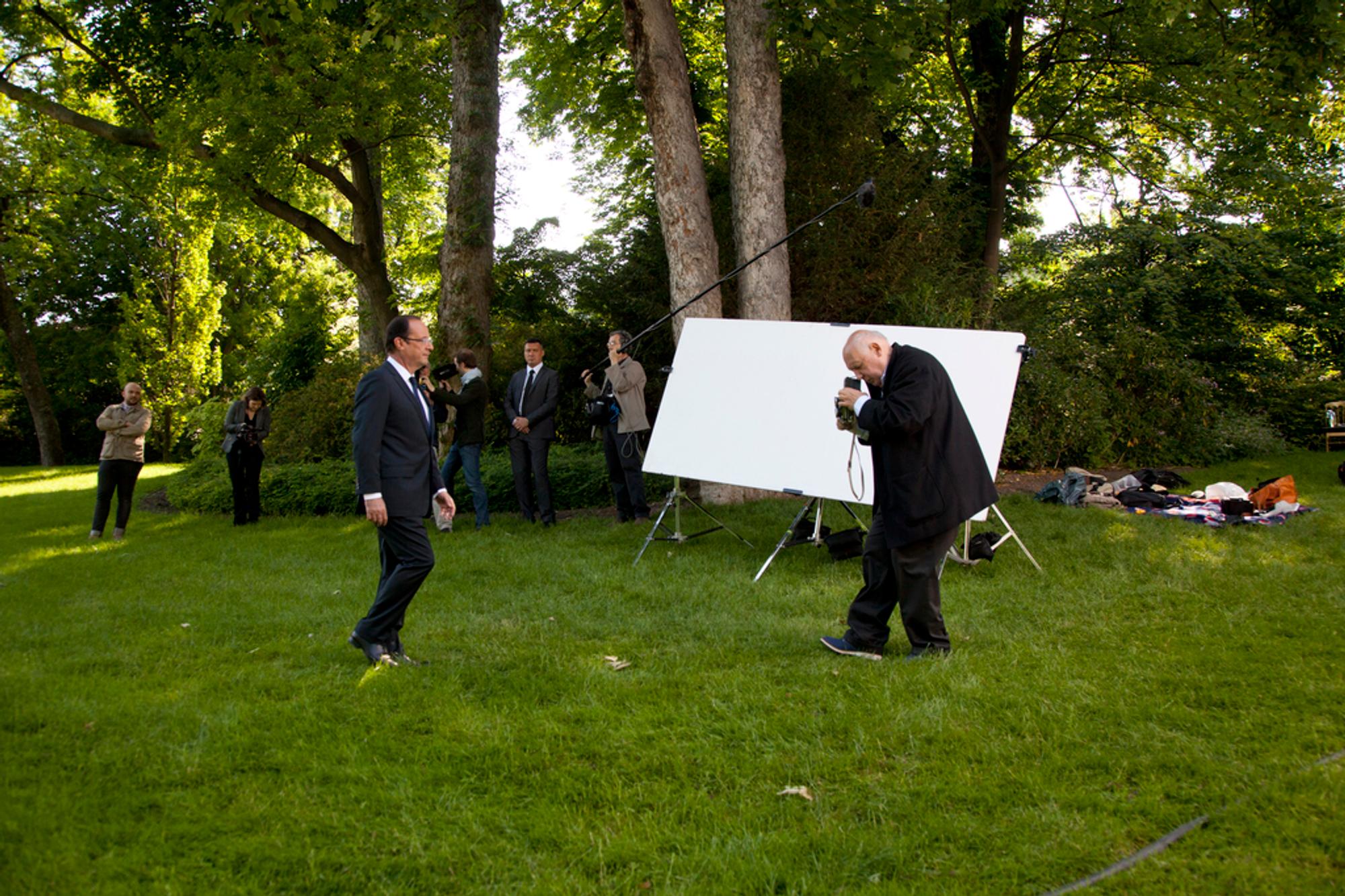 Les Coulisses Du Portrait Officiel De François Hollande