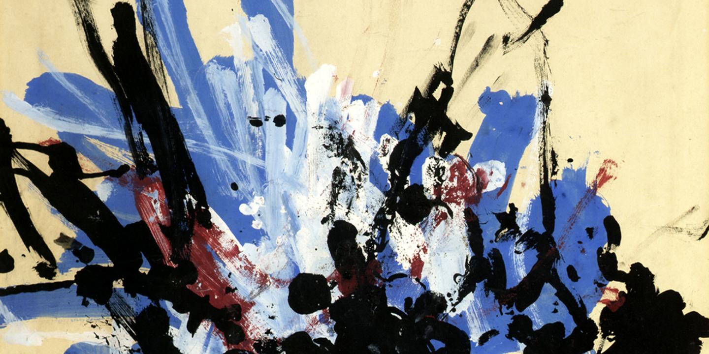 Des œuvres du singe peintre Congo aux enchères