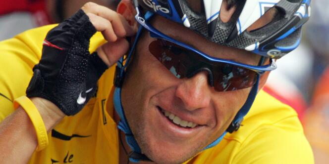 L'Américain Lance Armstrong.
