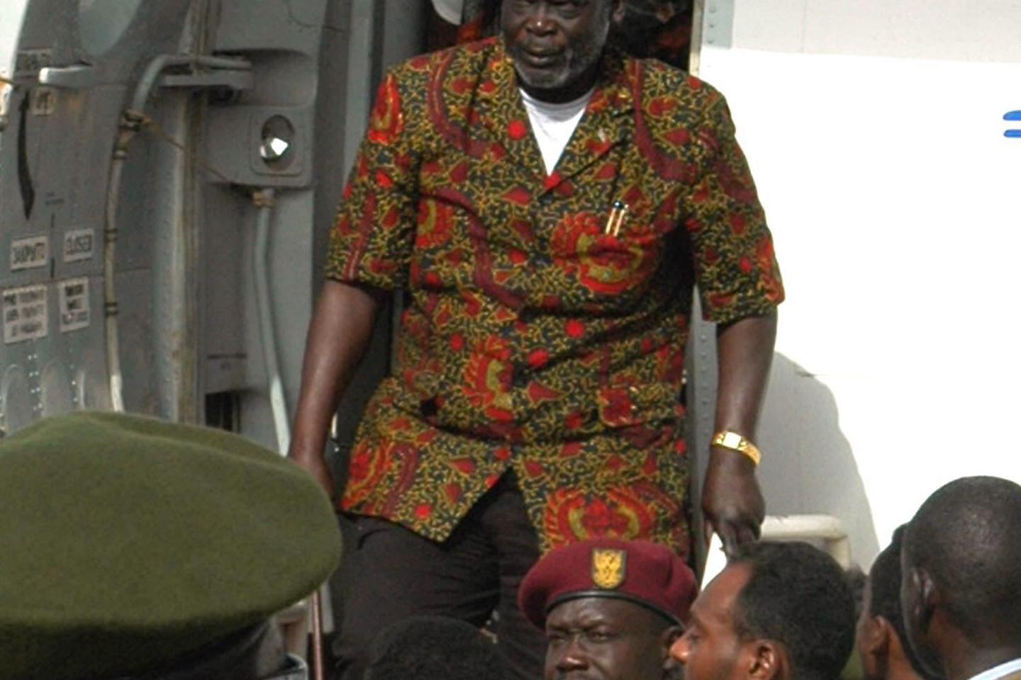 John Garang, ex-chef de la rébellion du sud du Soudan devenu vice ...