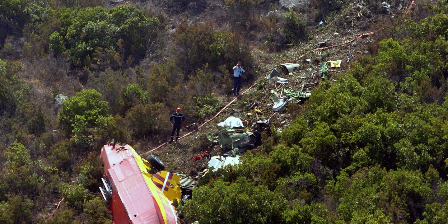 En Corse, le crash d'un Canadair fait deux victimes