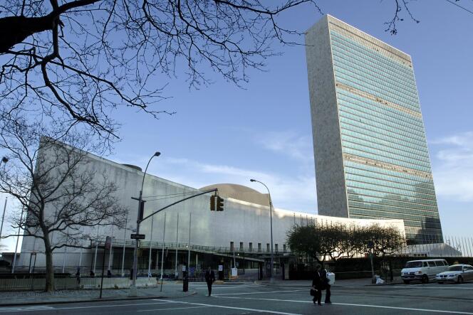 Le siège des Nations unies, à New York.