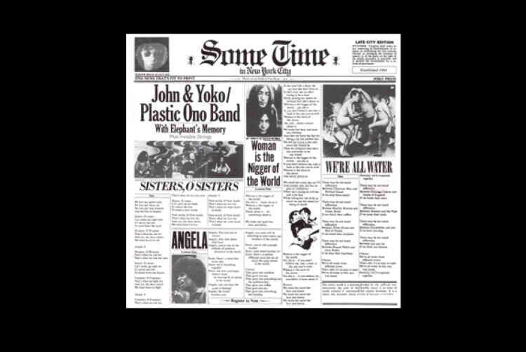 En 1972, il enregistre <i>Sometimes in New York City</i>, double album polémique, qui voit le couple Lennon/Ono en bute aux tracas du FBI s'attaquer aux problèmes politiques du moment : le sexisme, le combat des Black Panthers, la question irlandaise. Le 30 août 1972, Lennon et Ono se produisent au Madison Square Garden. Le résultat donne un film et un disque, <i>Live in New York City</i>. 