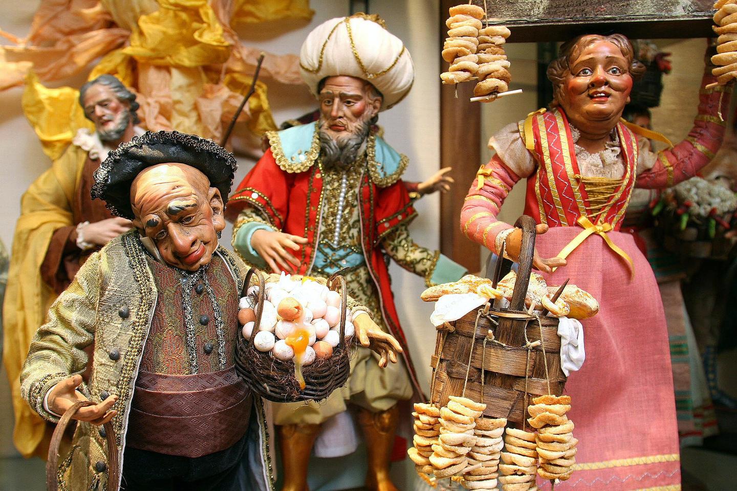 Naples se met en scène dans ses crèches de Noël