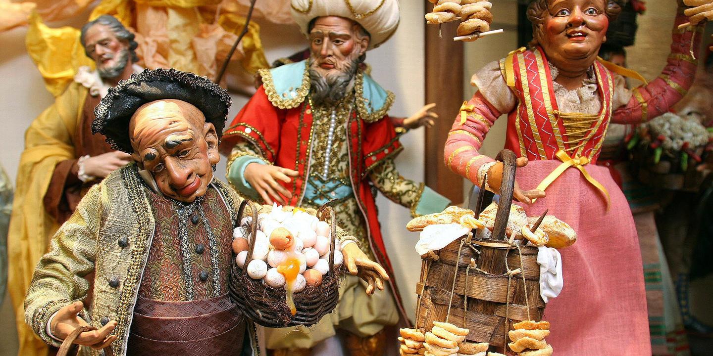 Creche De Noel Naples Naples Se Met En Scene Dans Ses Creches De Noel