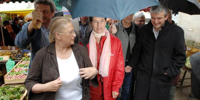 Olivier Falorni (ici à droite, en mai 2007) a décidé d'entrer en guerre contre la direction du Parti socialiste, qui a imposé la candidature de Ségolène Royal à la législative de La Rochelle, dans la circonscription qu'il brigue.