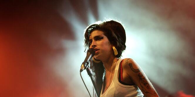Amy Winehouse aux Eurockéennes, le 29 juin, 2007.