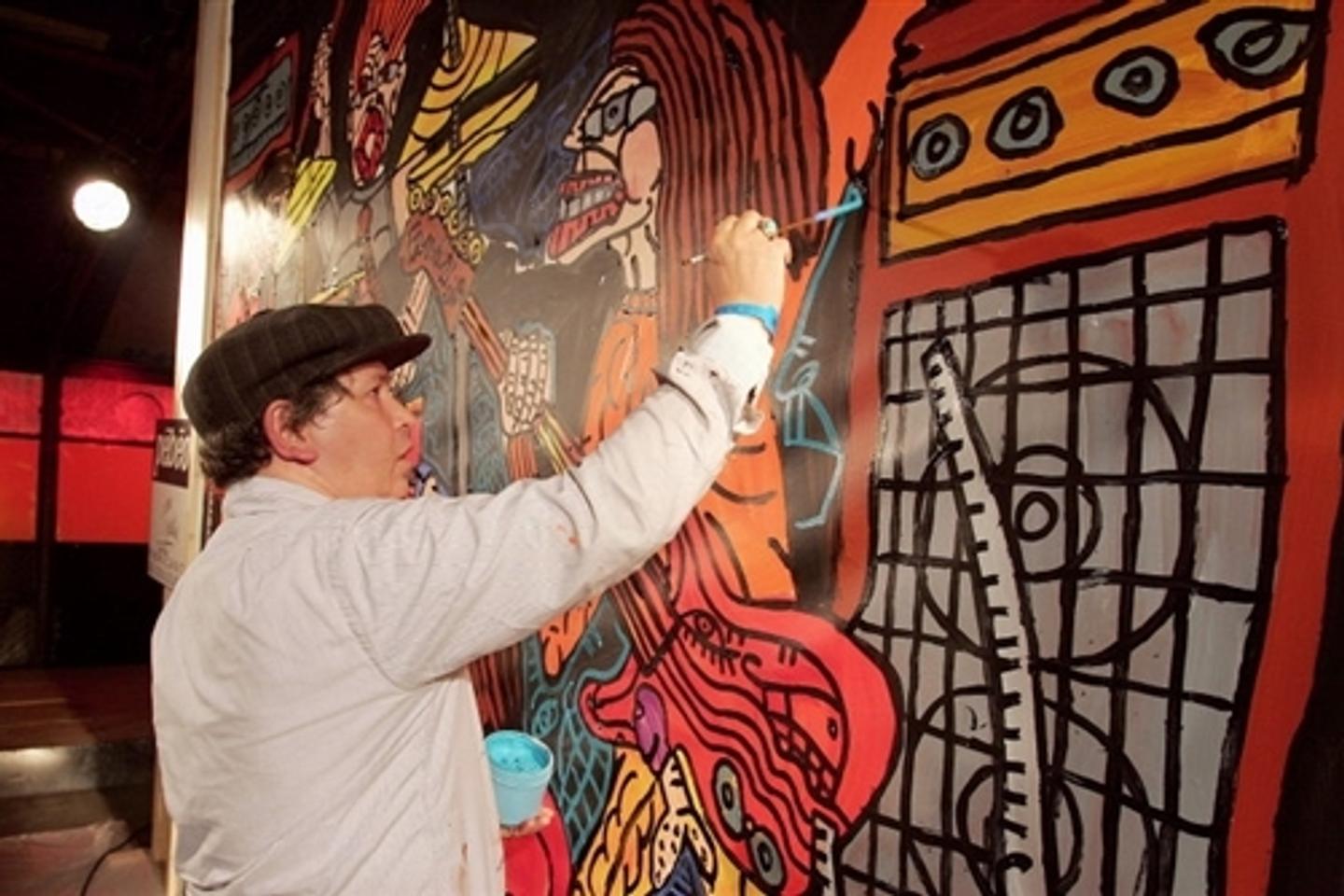 Robert Combas peint son cinéma