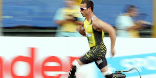 Oscar Pistorius est engagé dans les éliminatoires du 400 m au Mondiaux d'athlétisme de Daegu.