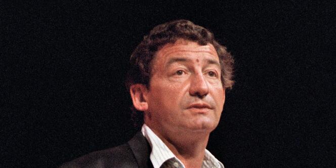 Pierre Desproges à Bourges, le 25 septembre 1987. 