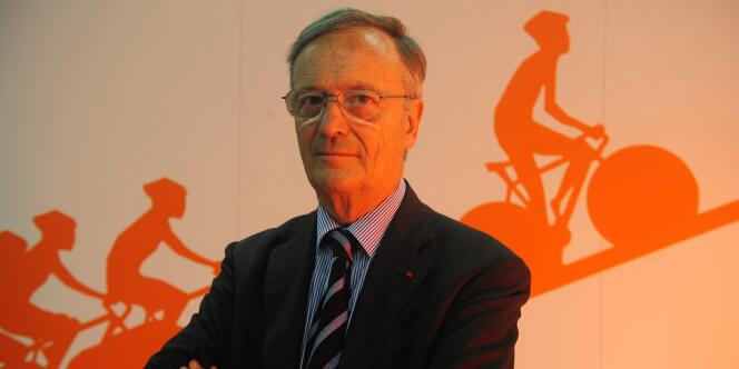 Pierre Bordry, le patron de l'Agence française de lutte contre le dopage, à Brest, le 2 juillet 2008.