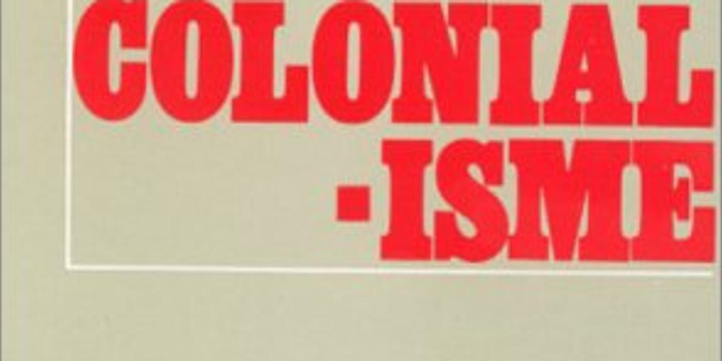 Discours Sur Le Colonialisme Par Xavier Ternisien