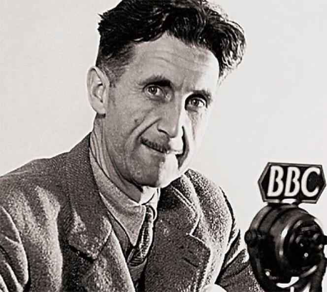 L'écrivain George Orwell.