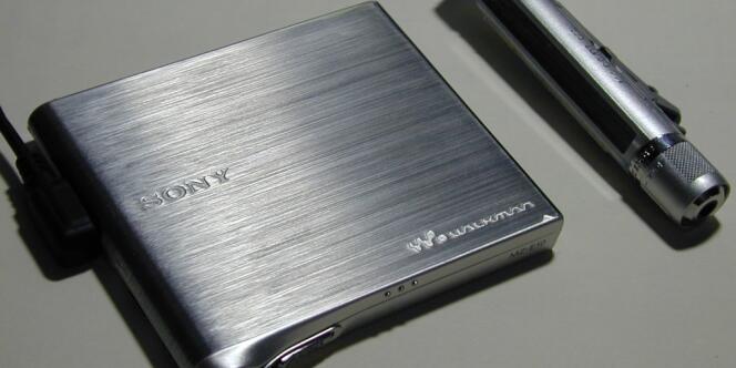 Le Walkman minidisc Sony MZ-E1