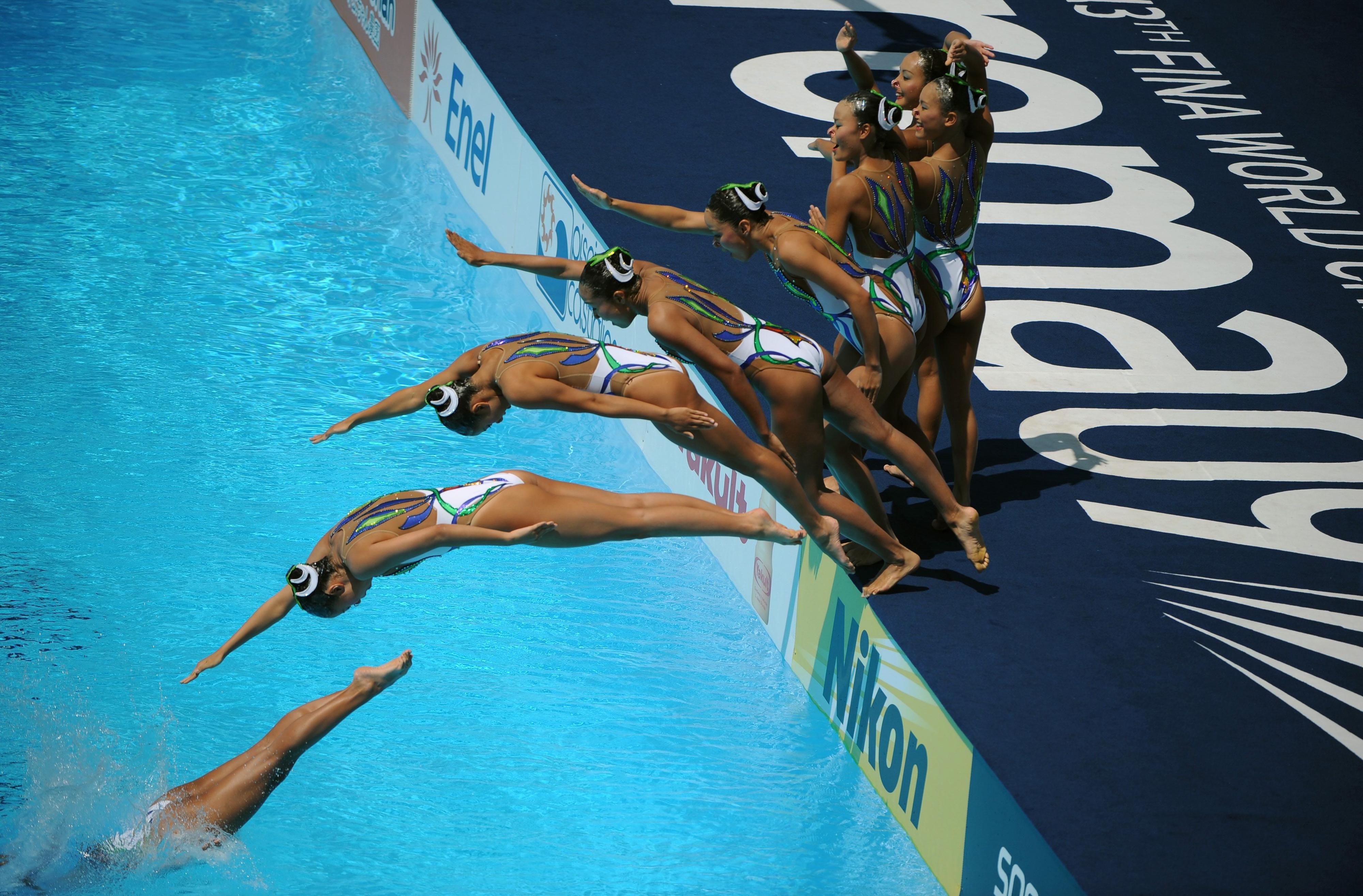 La natation synchronisée fait chavirer les Mondiaux de Rome