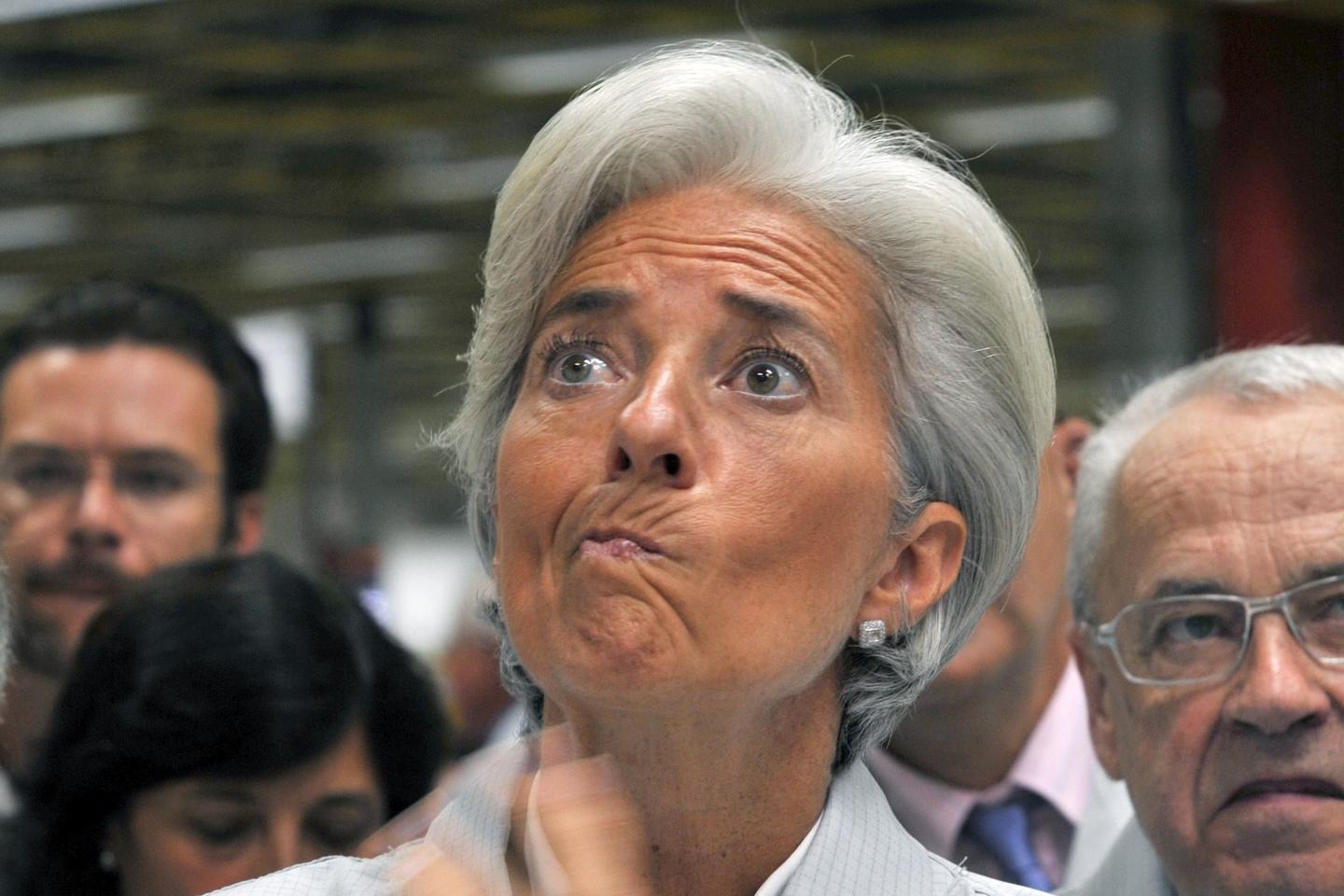 Christine Lagarde enchaîne les lapsus sur les " fils de...