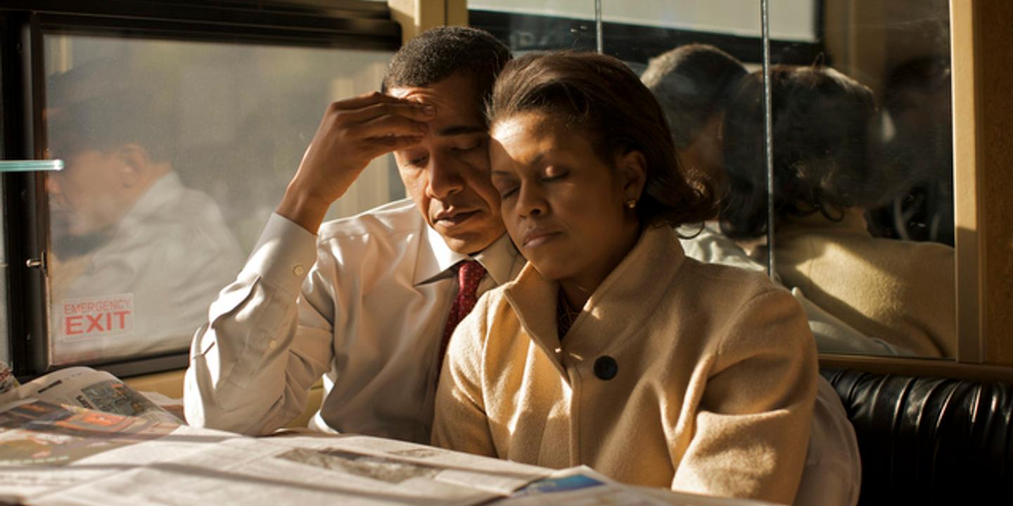 Shell Obama Giirl L'image d'Obama sous l'oeil complice de Callie Shell