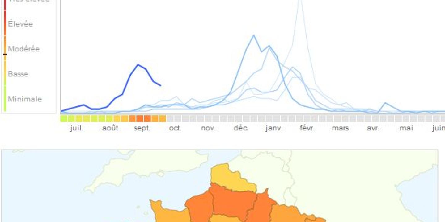 Google lance un outil de suivi de la grippe