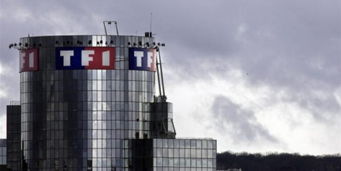 Le siège de TF1 à Boulogne-Billancourt, le 9 mars 2008.
