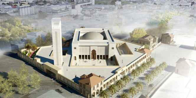 La grande mosquée devait voir le jour dans le 15e arrondissement de Marseille, pour un budget de 22 millions d'euros.