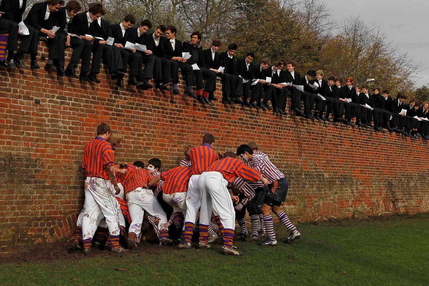 Le sport dans tous ses états : le Eton Wall Game