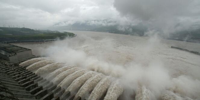 Les émissions de gaz carbonique de la Chine progressent moins qu'avant : + 3,5 % en 2012 contre +9 % en 2011. Le pays a fait de gros efforts d'efficacité énergétique. Ici, le barrage des Trois-Gorges sur le fleuve Yangtsé.