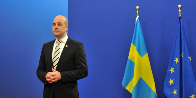 Le premier ministre suédois, Fredrik Reinfeldt, en décembre 2009. 