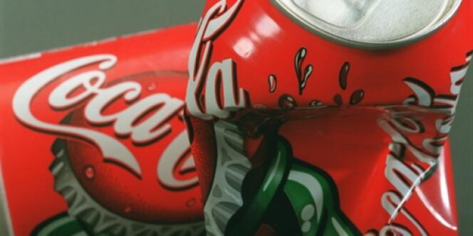 Canettes de Coca-Cola.