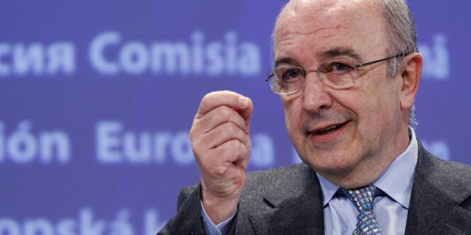 Le commissaire européen chargé de la concurrence, Joaquín Almunia, en février 2010.