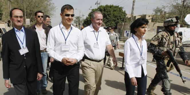 Boris Boillon, alors ambassadeur en Irak, en mars 2010. 