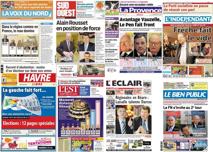 De Nombreux Titres De La Presse Regionale Absents Des Kiosques Samedi