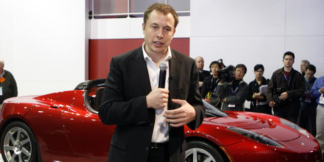 Elon Musk, patron de Tesla et de SpaceX.